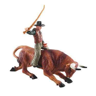 Imagem de Vaveren Figuras de Touradas Adereços de Projetos Escolares Lembrancinhas para Festas Toppers de Bolo Layouts de Micropaisagens Realistas, Marrom