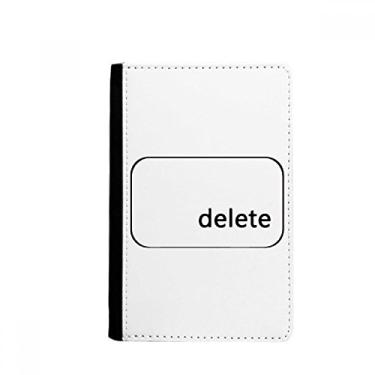 Imagem de Capa carteira Notecase Burse com símbolo de teclado para excluir passaporte
