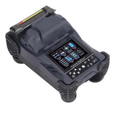 Imagem de Máquina de Emenda de Fibra, Emenda de Fusão de Fibra Óptica Ampliação de 400X 100-240V Aquecimento Rápido para SM MM DS NZDS para Cabo de Isolamento (plugue ue)