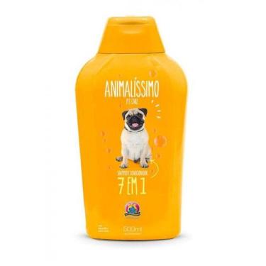 Imagem de Shampoo P/ Cães 7 Em 1 Premium Animalíssimo 500ml - Animalissimo