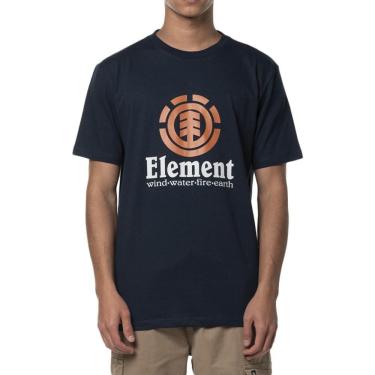 Imagem de Camiseta Element Vertical Color SM24 Masculina Marinho