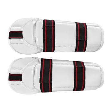 Imagem de UGPLM Taekwondo caneleira protetor de braço taekwondo caneleiras leve acolchoado equipamento de proteção para sanda jogo artes marciais mma, M