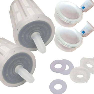 Imagem de Kit 2 Vela Refil Filtro Talha Barro Gravidade Carvão Ativado