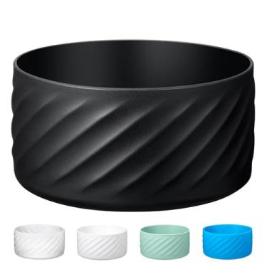 Imagem de Botas para Hydro Flask 32 Garrafa de água de 1,134 g, amortecedor de silicone macio para Hydroflask, manga inferior para garrafas esportivas Owala Freesip Flip 1,134 g, acessórios de protetor de capa,