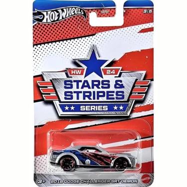 Imagem de Carrinho Hot Wheels Star e Stripes Séries 2024 Mattel GRT01