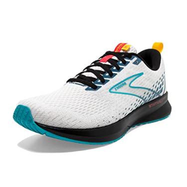 Imagem de Brooks Levitate 5 White/Bluebird/Black 7.5 D (M)