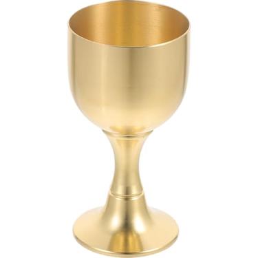 Imagem de de cálice de altar dourado, taças de vinho, taça de vinho ritual para decoração de primeira comunhão da igreja, de adoração budista