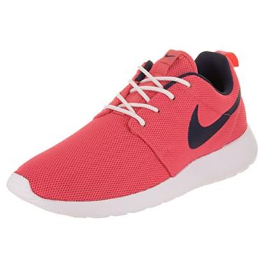 Imagem de Nike Roshe One feminino, Obsidiana branca, coral marinho, 36