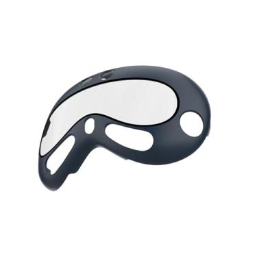 Imagem de Rc-Z Screen Protector Case for Apple Vision Pro, Hard PC Bumper & Tempered Glass Protective Cover Full Face Cover for Vision Pro VR Headset 2024 Accessories, Navy Blue