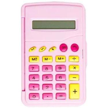 Imagem de Calculadora 8 Digitos Pink Vibes Leonora