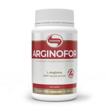 Imagem de 100% L-Arginina Arginofor 780mg (120 Caps) Vitafor