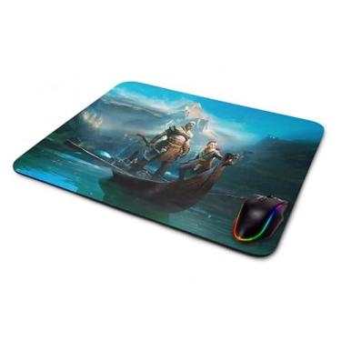 Imagem de Mouse pad Gamer God of War Kratos e Atreus II