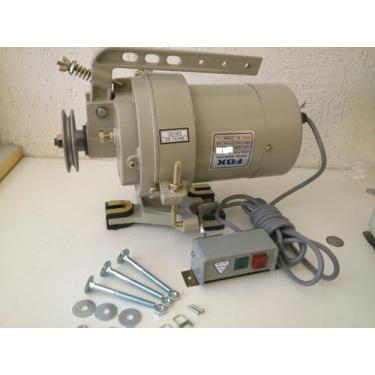 Imagem de Motor Industrial Importado P/ Máquina De Costura 110/220v - Fox