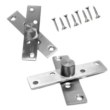 Imagem de Kit Para 1 Porta -  Dobradiças Pivotante Inox