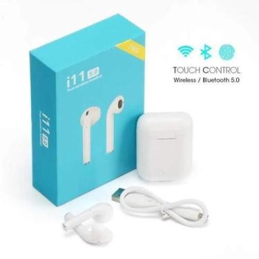 Imagem de Fone De Ouvido Bluetooth 5.0 I11 Tws Versão Touch Sem Fio - Importado