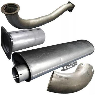 Imagem de Escapamento Completo Caminhão Vw 16.220 Ate 1994 - ScapJá