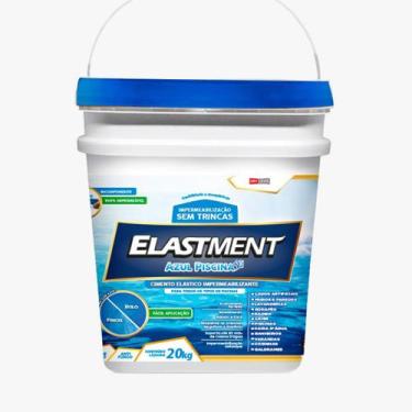 Imagem de Cimento Elástico Elastment 20KG Azul Piscina