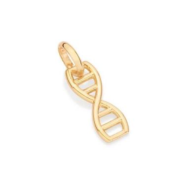 Imagem de Pingente banhado ouro 3x 24k 18k e 22k  feminino cromossomo rommanel 5