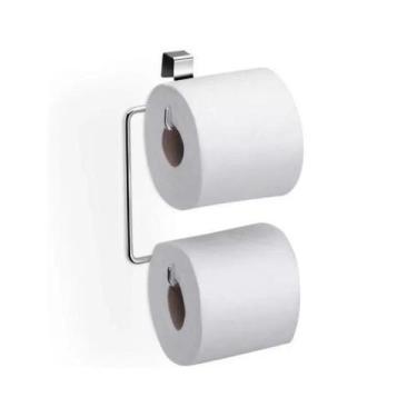 Imagem de Suporte Papel Higiênico Duplo Para Caixa Acoplada Banheiro N1019 - Niq