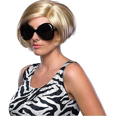 Imagem de Rubie's Peruca de fantasia de personagem adulto, Amarelo, tamanho nico