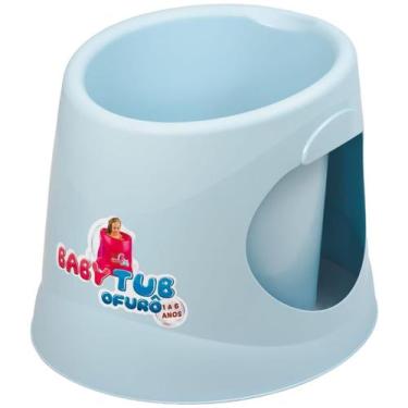 Imagem de Banheira babytub ofurô candy - cor azul - 1 á 6 anos