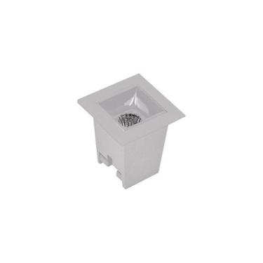 Imagem de Spot Quadrado Led Embutir Picco 2W 2700K Luz Quente Bivolt - Opus
