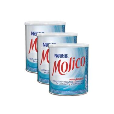 Imagem de Leite Em Pó Molico Desnatado Nestlé Kit 3, LeiteMolico LeiteDesnatado 