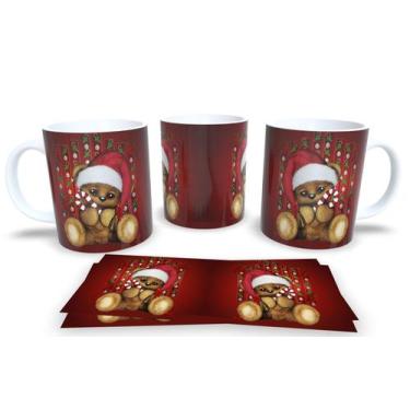 Imagem de Canecas de Porcelana Personalizadas Natal 2 - Estampa Sublimada, Mod.3