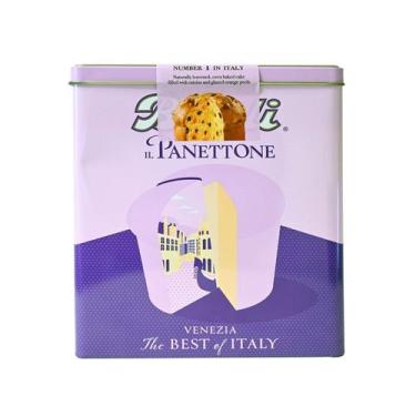 Imagem de Panettone Classico Bauli Lata de Metal Geschenk 700g