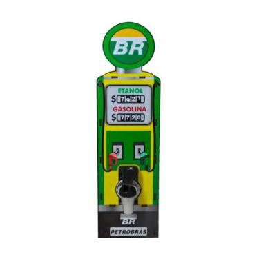 Imagem de Pingômetro Bomba de Combustível Decorativo - Posto Petrobras BR - Retr