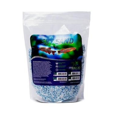 Imagem de Areia Mbreda Sky Sand pH 7.2 - 7.6 para Aquários - 2kg