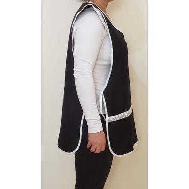 Imagem de Avental Bata com Manguinha - Armarinho Neves, azul marinho