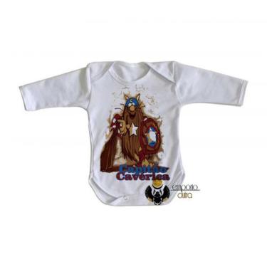 Imagem de body nenê criança roupa bebê manga longa  Capitão Cavérica - Empório D