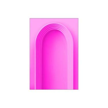 Imagem de Painel De Festa Vertical 1,50 x 2,20 - Efeito Arco Portal Curvas Finas