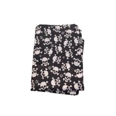 Imagem de Kit  2 Fronhas Tricoline Algodão - Gifran - Gifran Textil, Caveira
