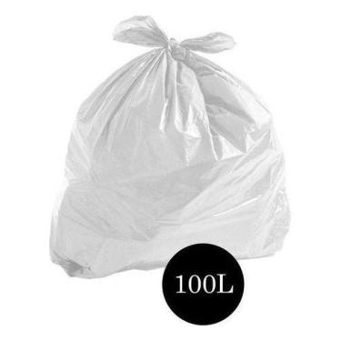 Imagem de Saco De Lixo Comum Leitoso 100lts Pct C/100 Un - HIGIPACK