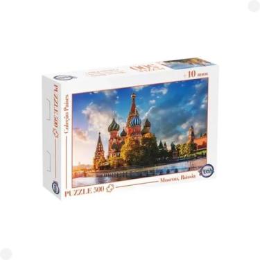 Imagem de Puzzle Moscou, Rússia 500 peças 12171 - Toia Brinquedos