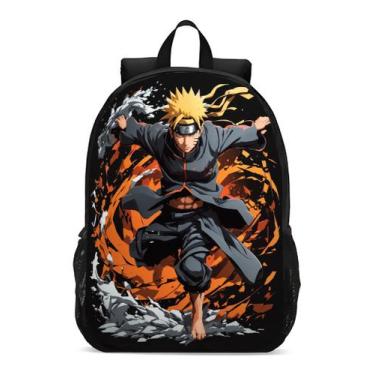 Imagem de Mochila Escolar Infanto Juvenil  Anime Mangá Novidade Geek Skin 0130, 