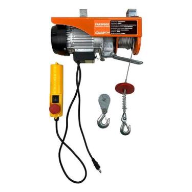 Imagem de Guincho Elétrico Talha 100 a 200KG 220V Elevação 12 Metros FAK200GE Ca