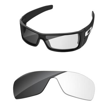 Imagem de PapaViva Lentes de substituição para óculos de sol Oakley Batwolf OO9101 Pro+ Eclipse Photochromic