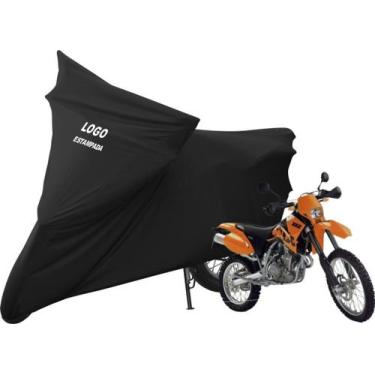Imagem de Capa De Moto KTM LC4 640 Trail SXC 625 Sob Medida Com Logo - Mz, Preto