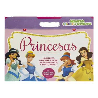 Imagem de Megapad - Colorir & Atividades: Princesas