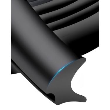 Imagem de BOQNZN Atualizar Vedação de Janela de Rv- 0,5x0,275" À Prova D'Água Tira de Vedação de Borracha para Rv, Vedação de Borda de Vidro de Janela de Carro, Junta de Travamento de Para-B (10 Pés,)