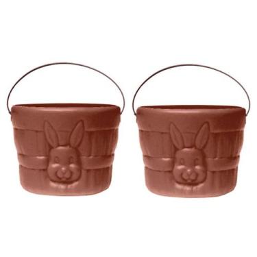 Imagem de Kit 2 Cestinhas para Chocolates e Doces de Páscoa Grande - Master Toy,