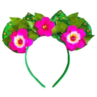 Imagem de CLGIFT Frozen Inspired Minnie Ears Headband, Olaf Minnie Ears (Moana)