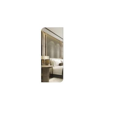 Imagem de Espelho Orgânico  Decorativo 115cm x 60cm E24 Luxo Quarto Sala Banheir