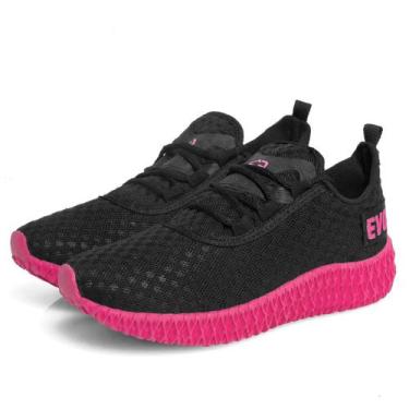 Imagem de Tênis Boost Feminino Evoltenn Esporte Casual Colmeia Treino, Pink, 38