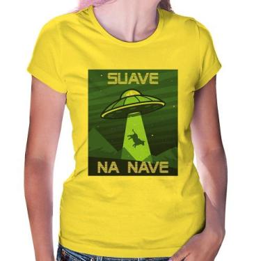 Imagem de Baby Look Suave na nave - Foca na Moda, Amarelo, GGG