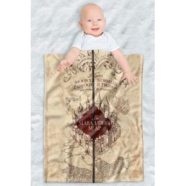 Imagem de Cobertor Leve Harry Potter LOGOVISION - 76x102cm