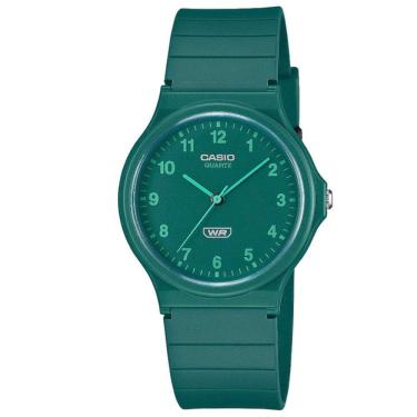 Imagem de Relógio CASIO unissex analógico verde MQ-24B-3BDF